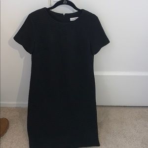 Calvin Klein Black Shift Dress (size 8)